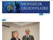 Tablet Screenshot of monsieur-legionnaire.org
